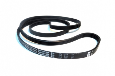 Ремень черный для стиральной машины Optibelt 1258 J4 EL