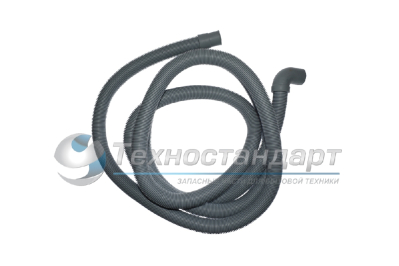 Шланг сливной, подходит ко всем моделям Samsung, LG, Bosch, L=1800 мм, D1=22 мм, D2=18 мм