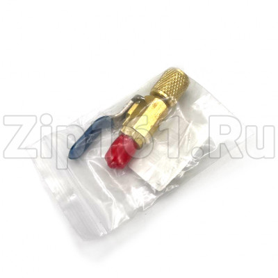 Вентиль шаровый CBFF-1 1/4SAE F x 1/4SAE M для заправочных шлангов