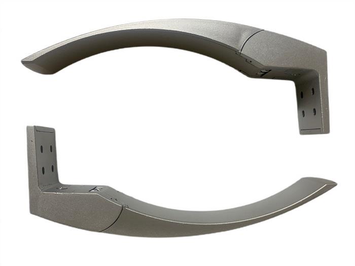 Ручка холодильника Miele - 9036651 - 10851200 -239404 - 6239404 серая НЕ ОРИГИНАЛ  1 шт